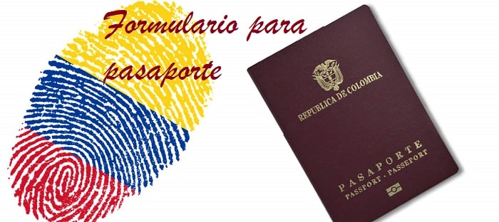 Formulario para pasaporte